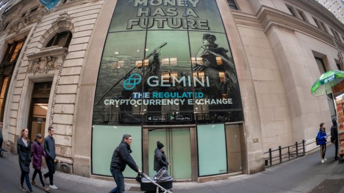 Crypto Exchange Gemini Trust Looks for $7B Valuation In $400M Funding Round: Report