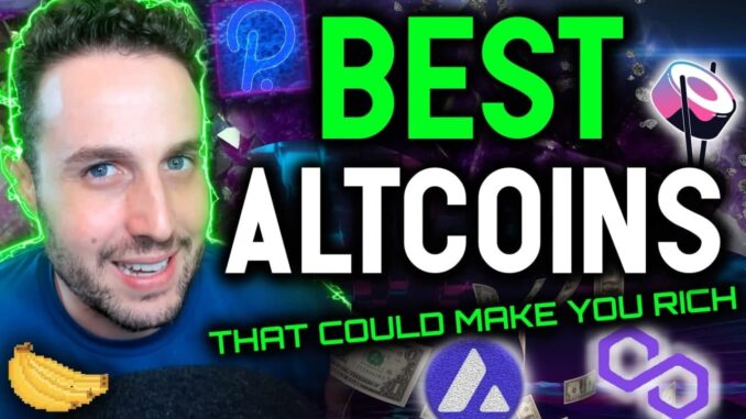 The 10 BEST Altcoins that could make you RICH