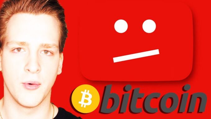 BITCOIN YOUTUBE CENSORSHIP! ðŸ›‘ Crypto YouTubers in Trouble? / Programmer explains