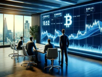 Analysts from Nickel Digital working on crypto indices from an office in London.